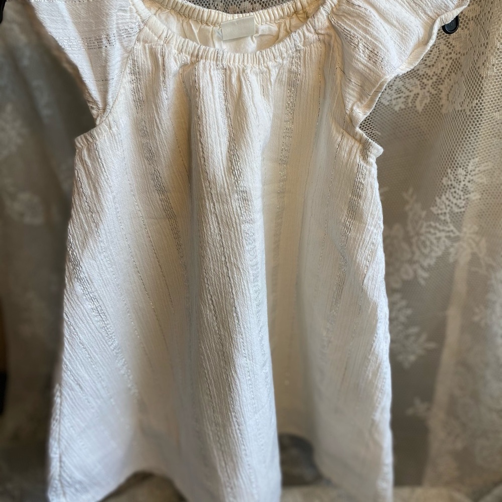 2 Neutral Girls Dresses Summer/Spring - Picture 4 of 6